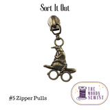 Sort It Out #5 Zipper Pulls