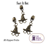 Sort It Out #5 Zipper Pulls