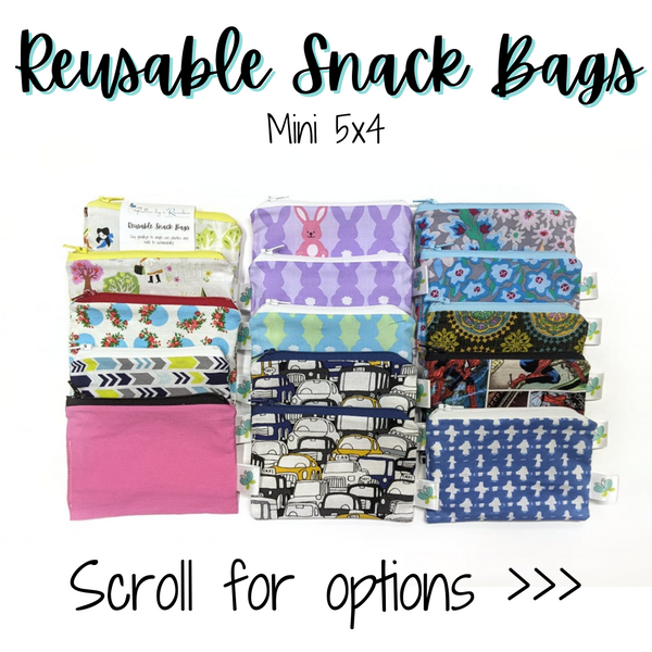 Mini Reusable Snack Bags