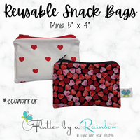Mini Reusable Snack Bags
