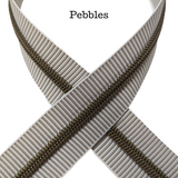 Pebbles Zipper Tape